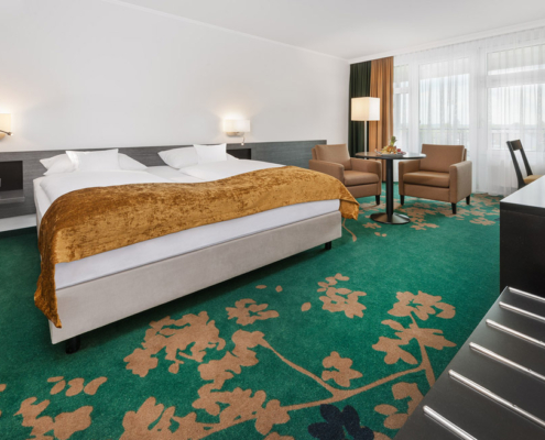 Gemütliches Economy Zimmer im SI-SUITES Hotel Stuttgart