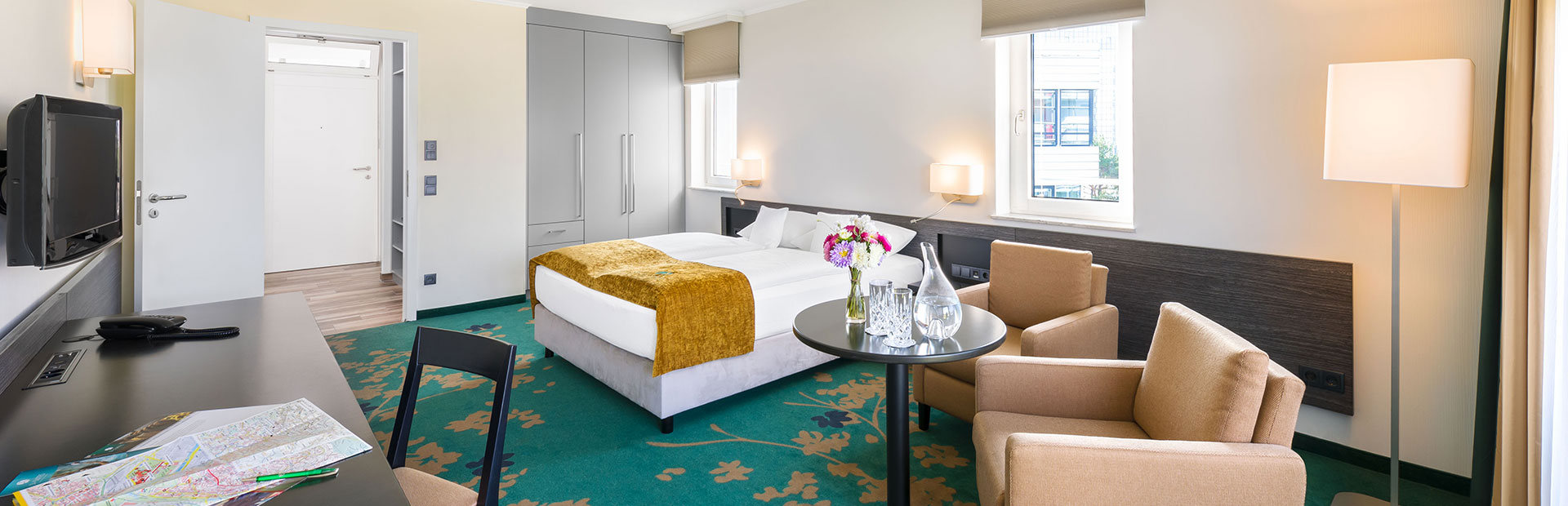 Economy room at the SI-SUITES Hotel Stuttgart